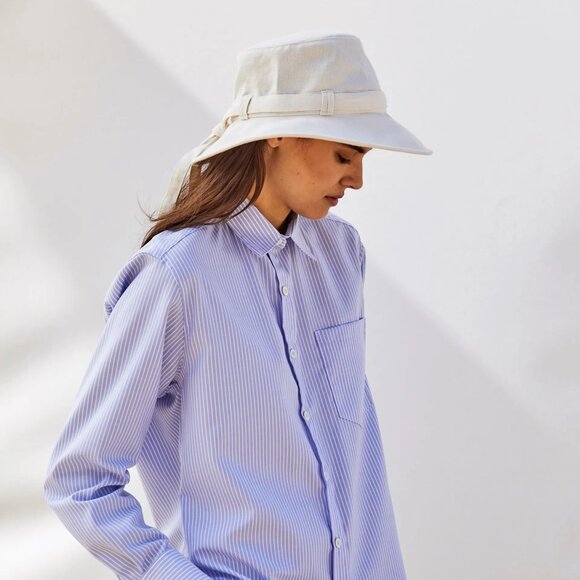 🇨🇦 NWT Tilley TH9 Melanie Hemp Hat UPF 50+ Made in Canada - Picture 10 of 13